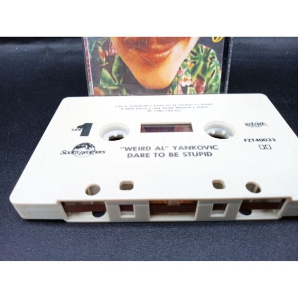 Weird Al Yankovic Dare To Be Stupid Cassette Tape Vintage 1985 CBS Records - Picture 6 of 16